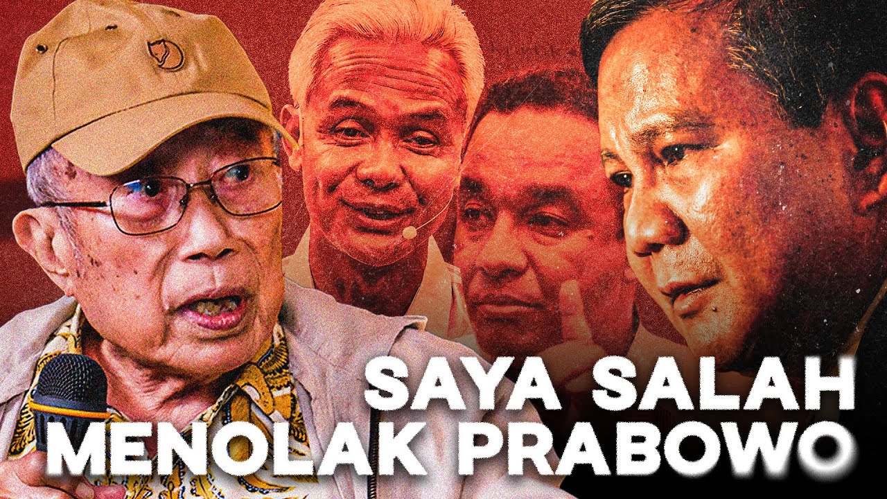 “Saya Salah Menolak Prabowo” Jusuf Wanandi