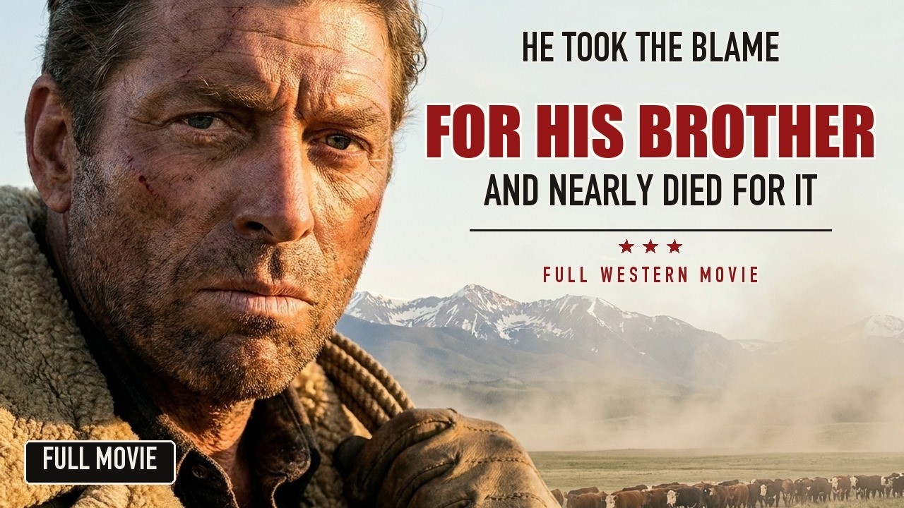 He Took the Blame for  His Brother | Full Western Movie