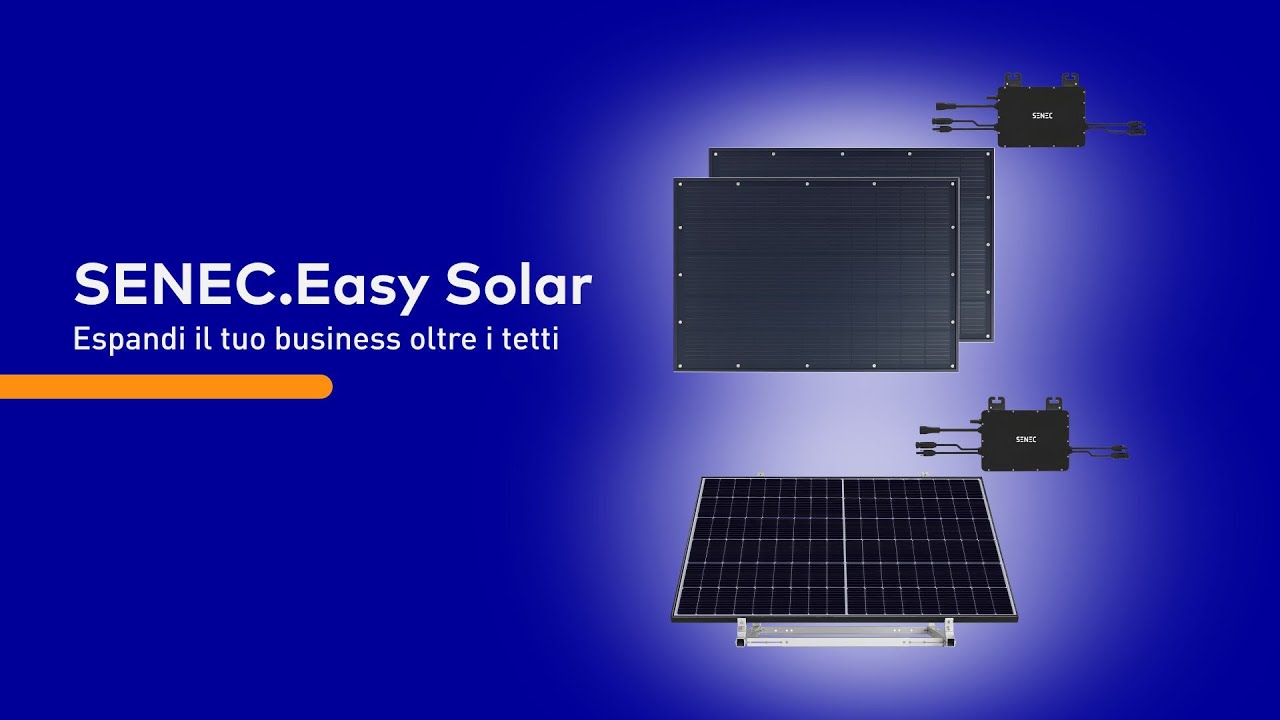 SENEC.Easy Solar - Kit mini-fotovoltaico Plug&Play
