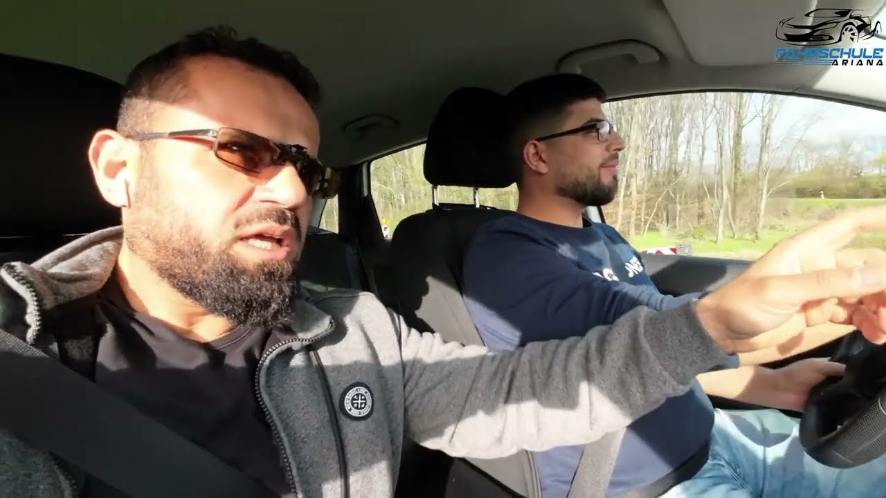 (105) Fahrstunde Klasse B,  Fahrstunde ( Yehia )  Deutsch