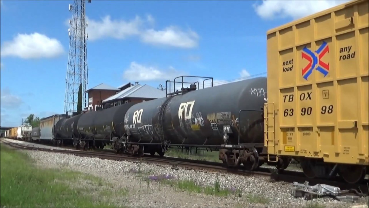 Busy Rail Action in Waycross & Jesup, GA 6/24/17
