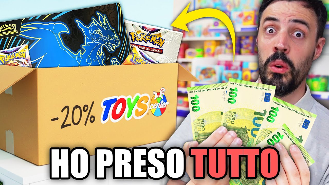Recupero un CARICO ENORME di Carte Pokémon RICERCATE in SCONTO da Toys