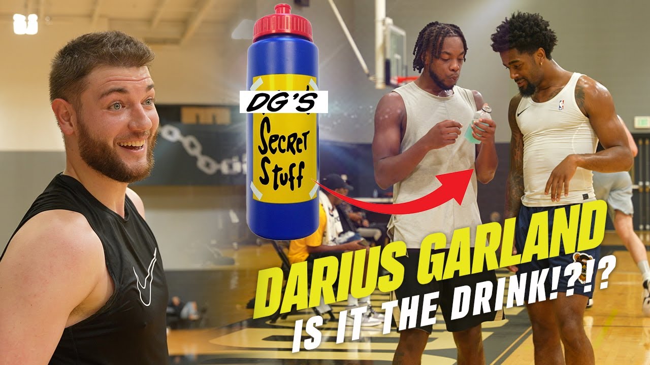 Darius Garland is UNSTOPPABLE! Drinks Secret Stuff & TAKES OVER Private Run!!!