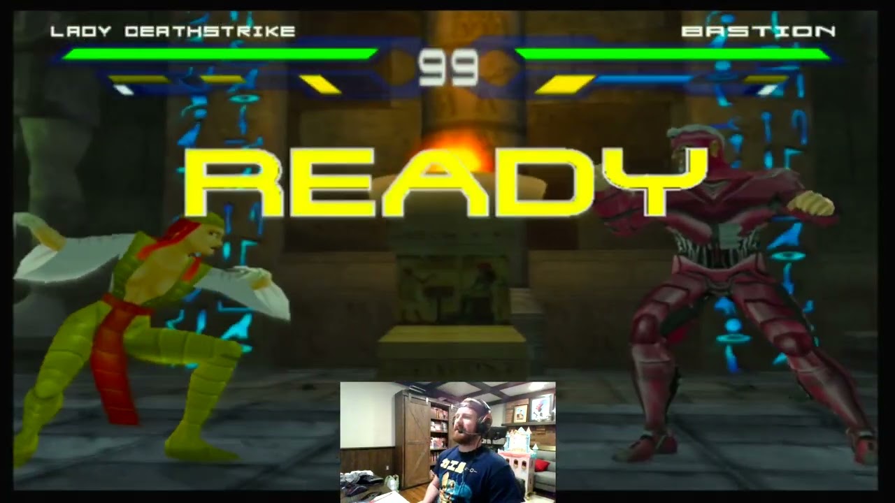 Lady Deathstrike Expert Arcade Run in X-Men: Next Dimension with Commentary