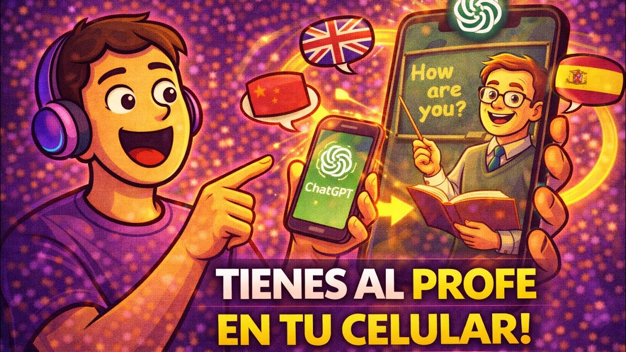 Si NO APRENDES IDIOMAS con ChatGPT estás PERDIENDO el TIEMPO⚠️