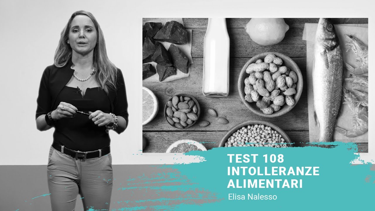 Test 108 Intolleranze Alimentari