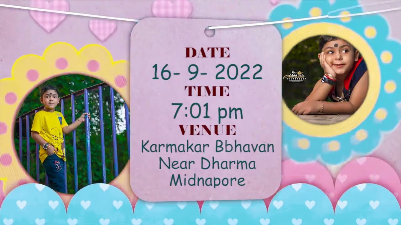 Bikram's Birthday Invitation