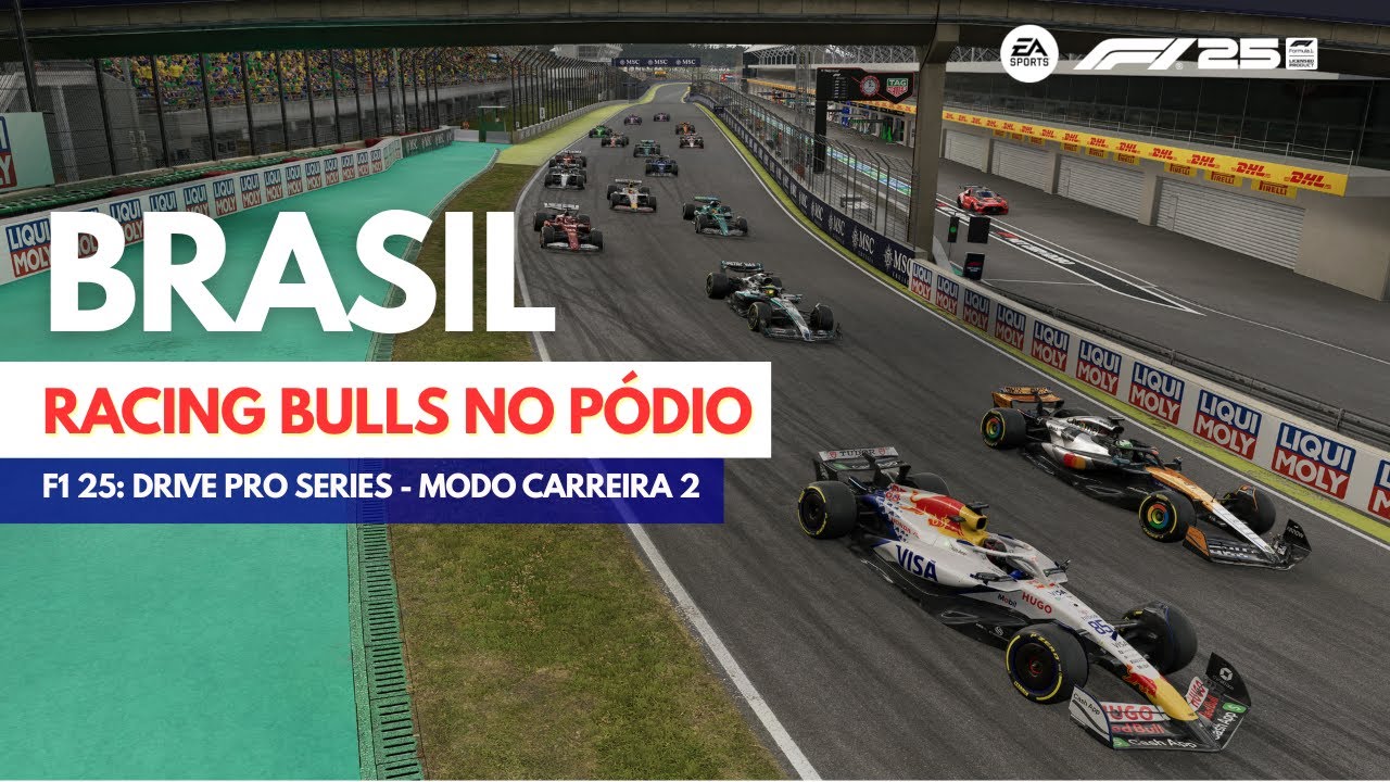 F1 25 | Brasil| Drive Pro Series - Modo Carreira - T19 - Etapa 8