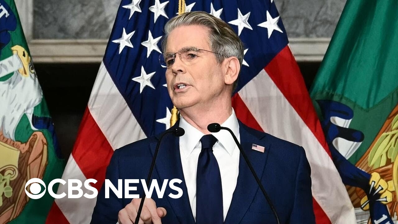 Watch: Bessent announces 