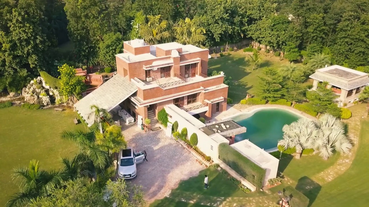 Aagosh Retreat (Farm House) - Aerial View