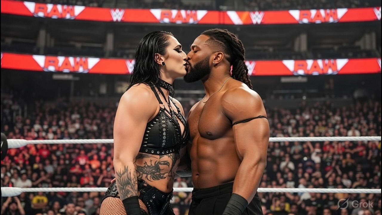 Rhea Ripley Kisses Trick Williams 😱 | WWE 2K25 Funny Entrance Moment