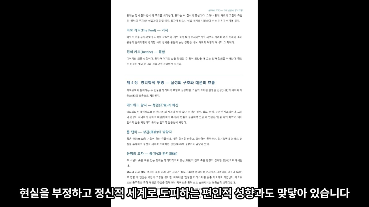 왕자와 거지: 자아 변환의 알고리즘