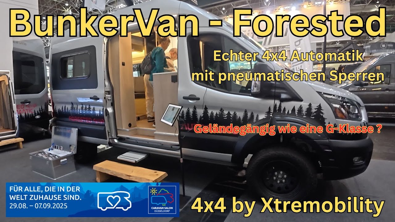 BunkerVan Forested - 4x4 Automatik auf Ford Transit by Xtremobility Germany