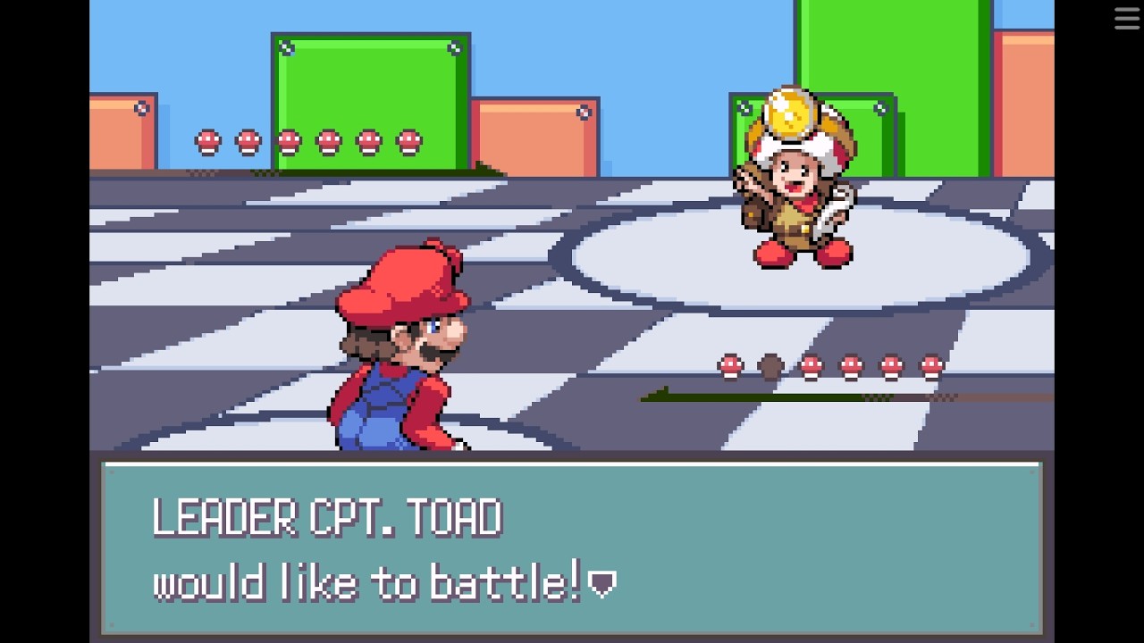 Super MarioMon v1.4.2 Rematch LEADER CAP.TOAD