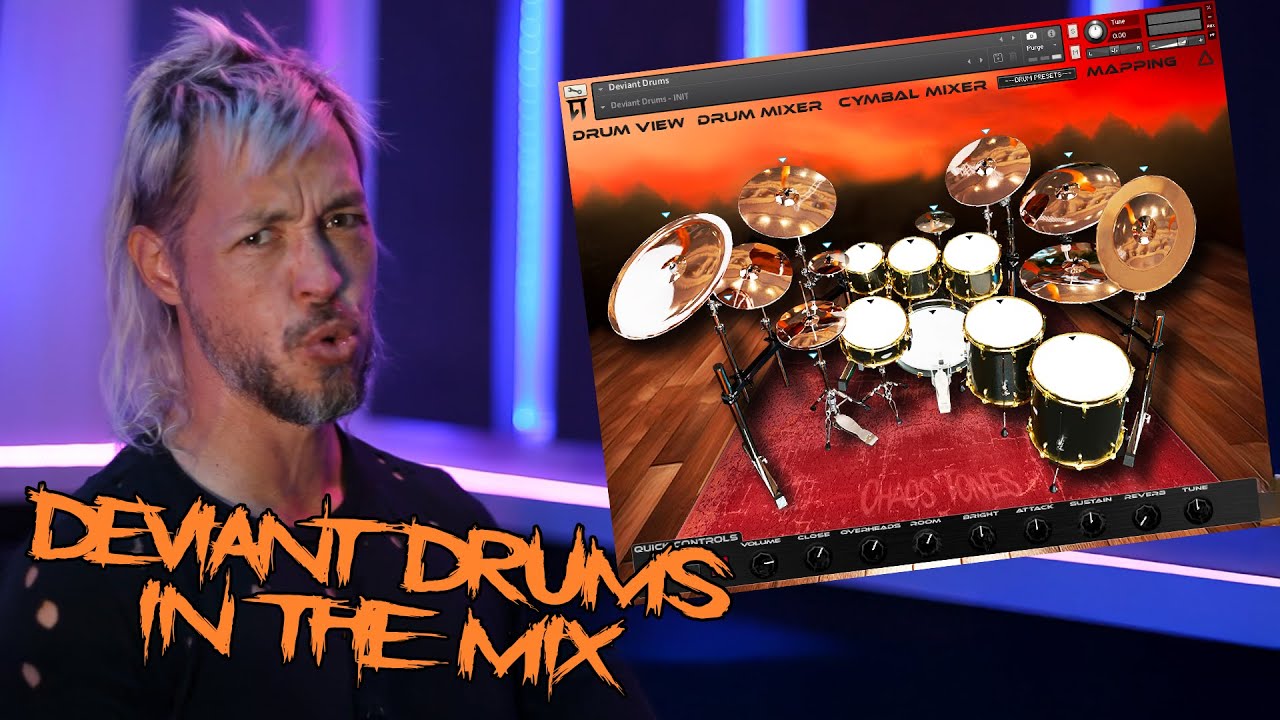 Simple Mixing Tips using Deviant Drums