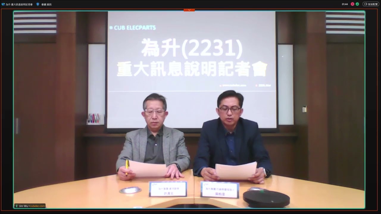 115.03.10--為升(2231)重大訊息