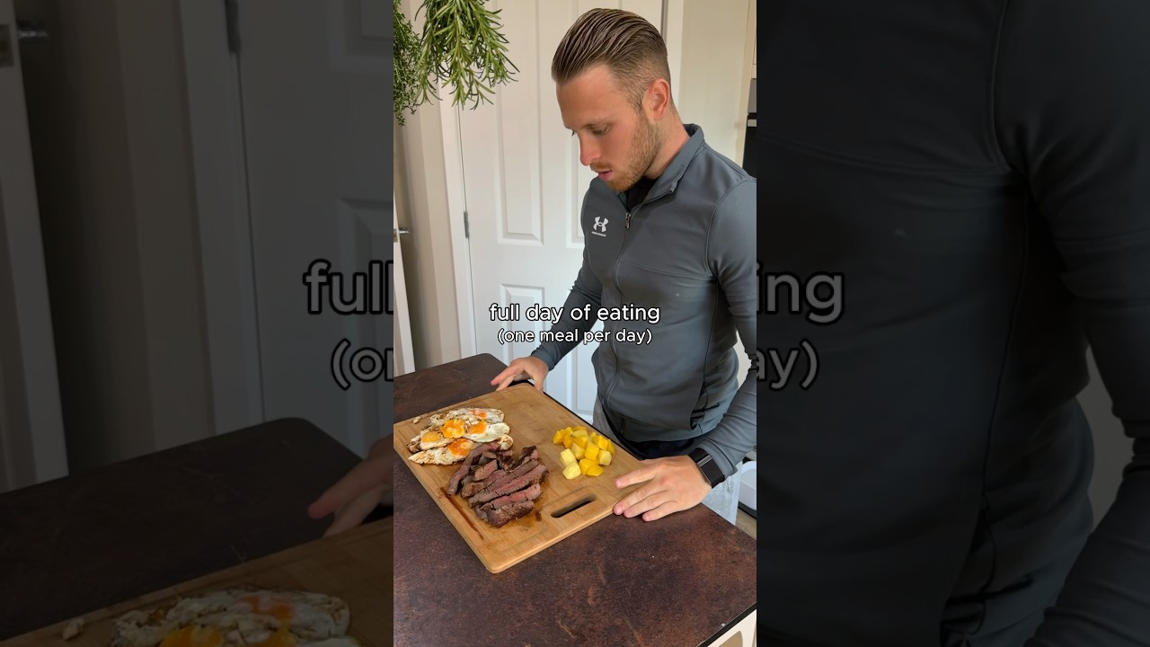 Full day of eating OMAD ​⁠