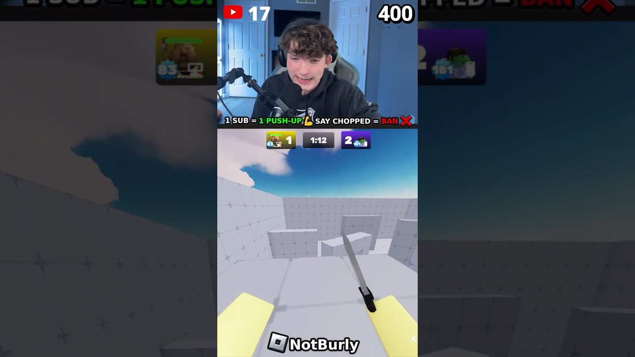 Roblox Rivals 1v1's + Other Games #shorts