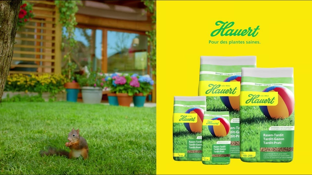 Engrais longue durée Tardit-Gazon pour toute une saison