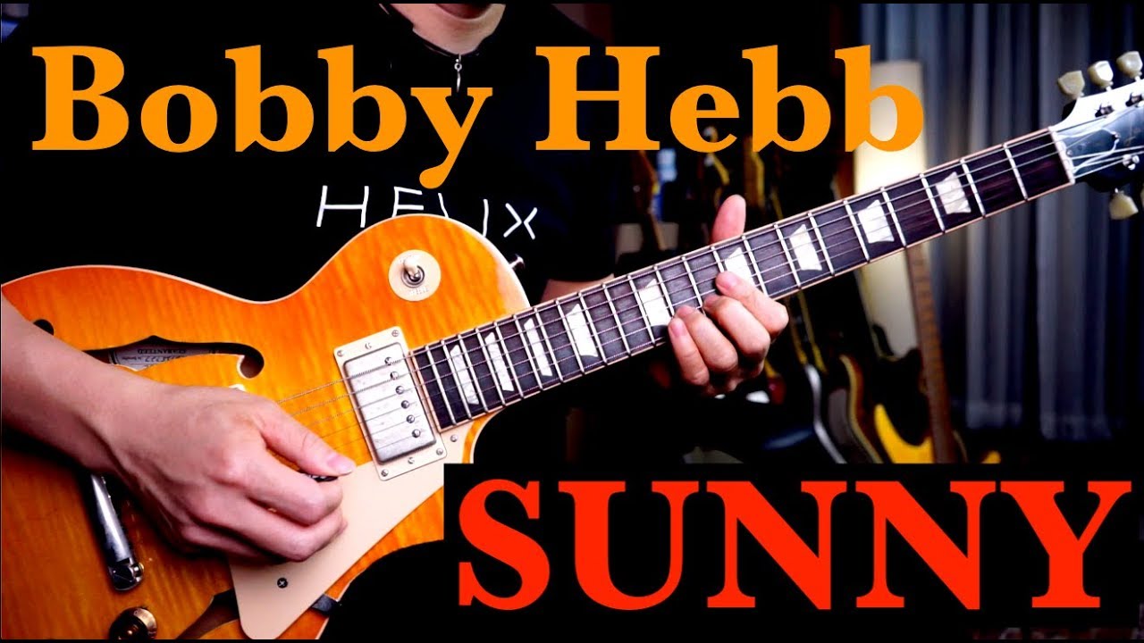 (BOBBY HEBB) - SUNNY guitar cover by Vinai T