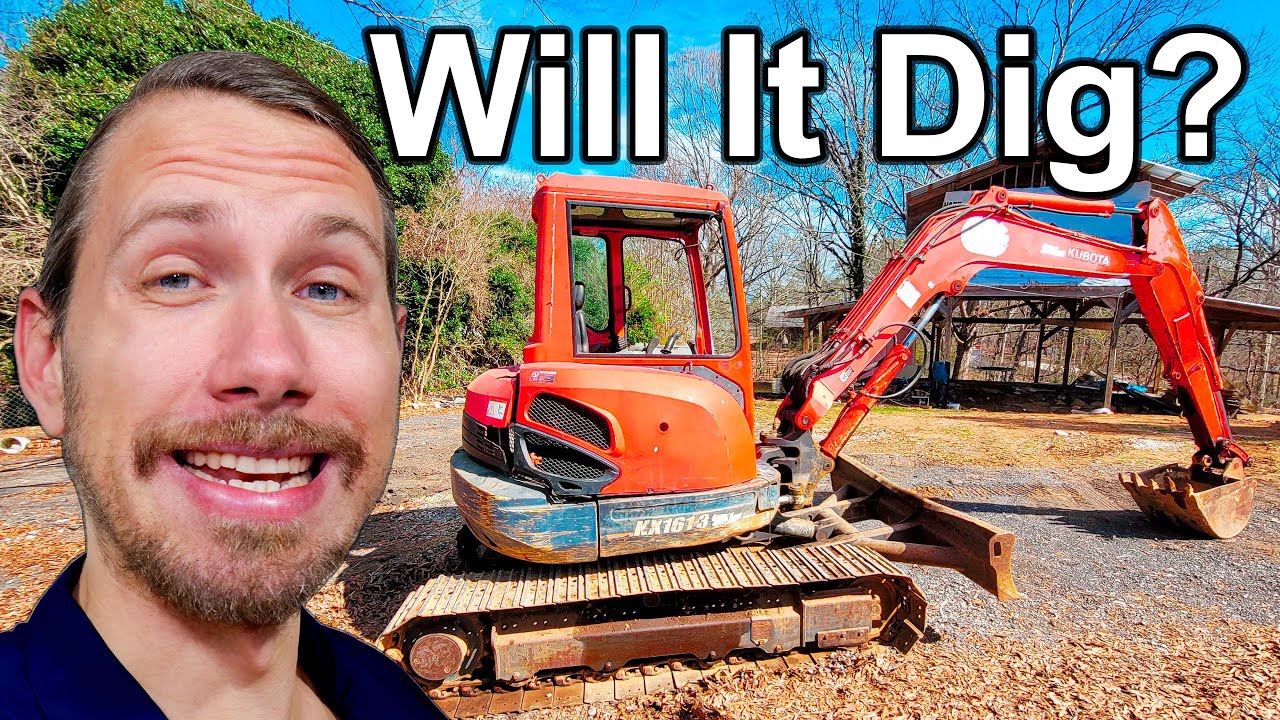 I Bought A Kubota Excavator On Marketplace! Will It Run and Dig?
