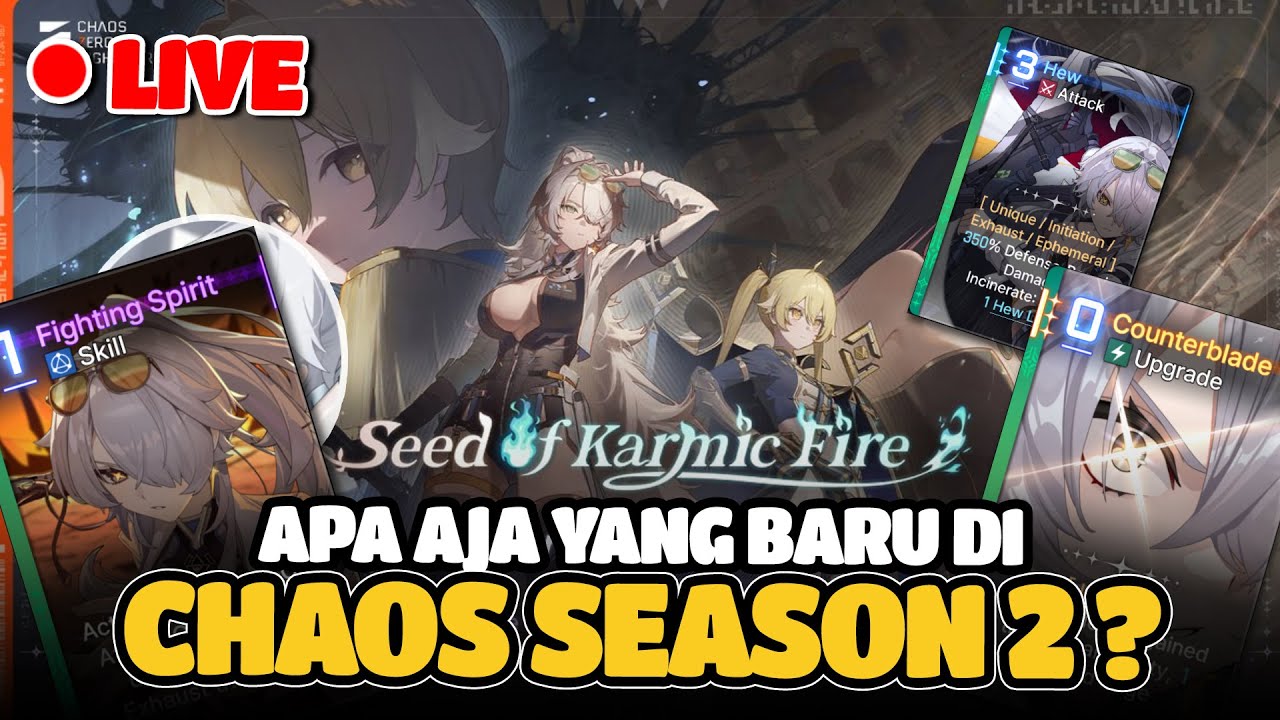 🔴LIVE | GACHA NINE? ADA APA AJA NIH YANG BARU DI SEASON 2? - Chaos Zero Nightmare