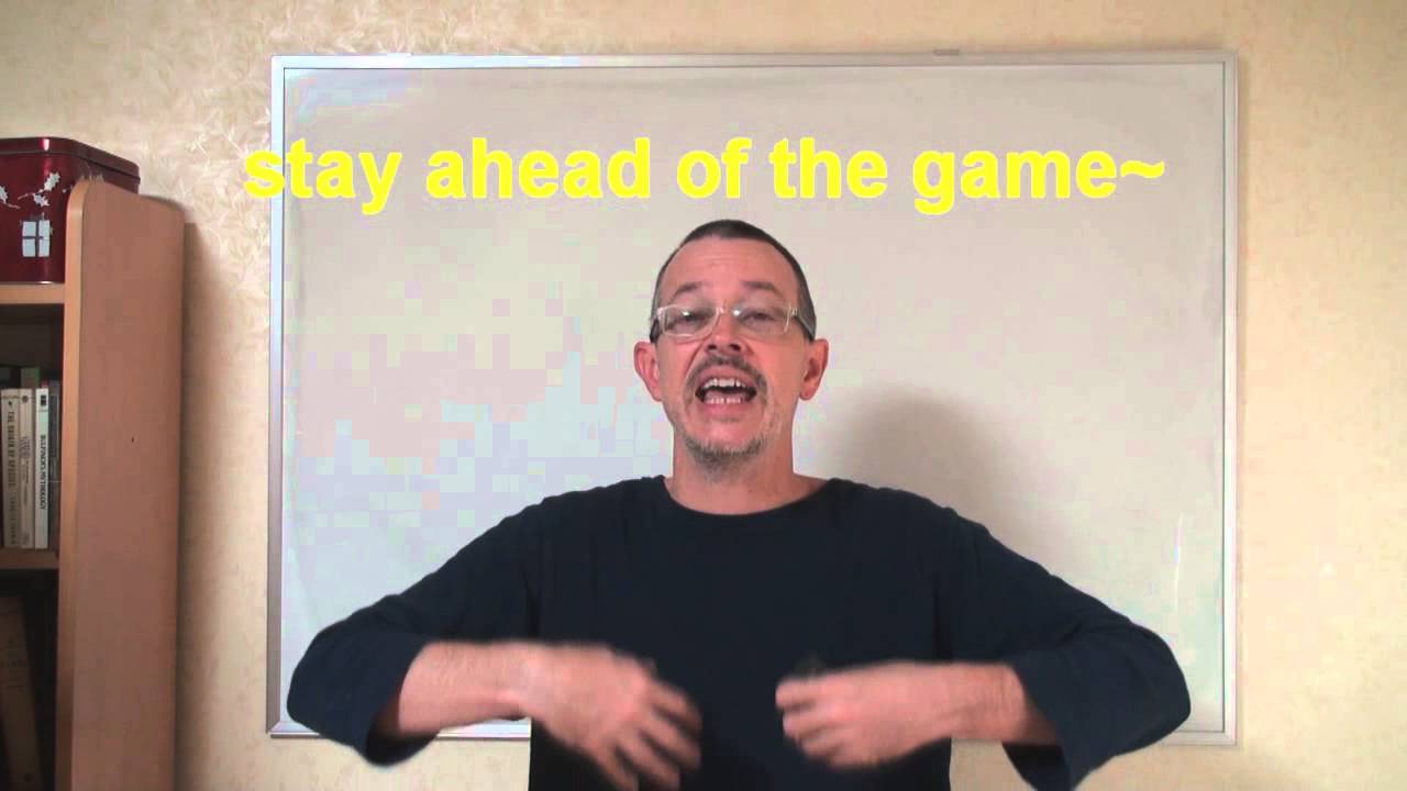 Learn English: Daily Easy English Expression 0285: stay ahead of the game