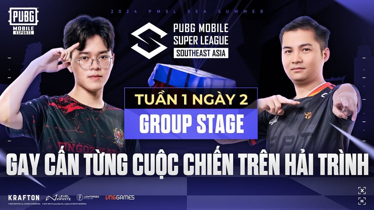 🔴 [VN] 2024 PMSL SEA W1D2 | Summer | GAY CẤN TỪNG CUỘC CHIẾN TRÊN HẢI TRÌNH