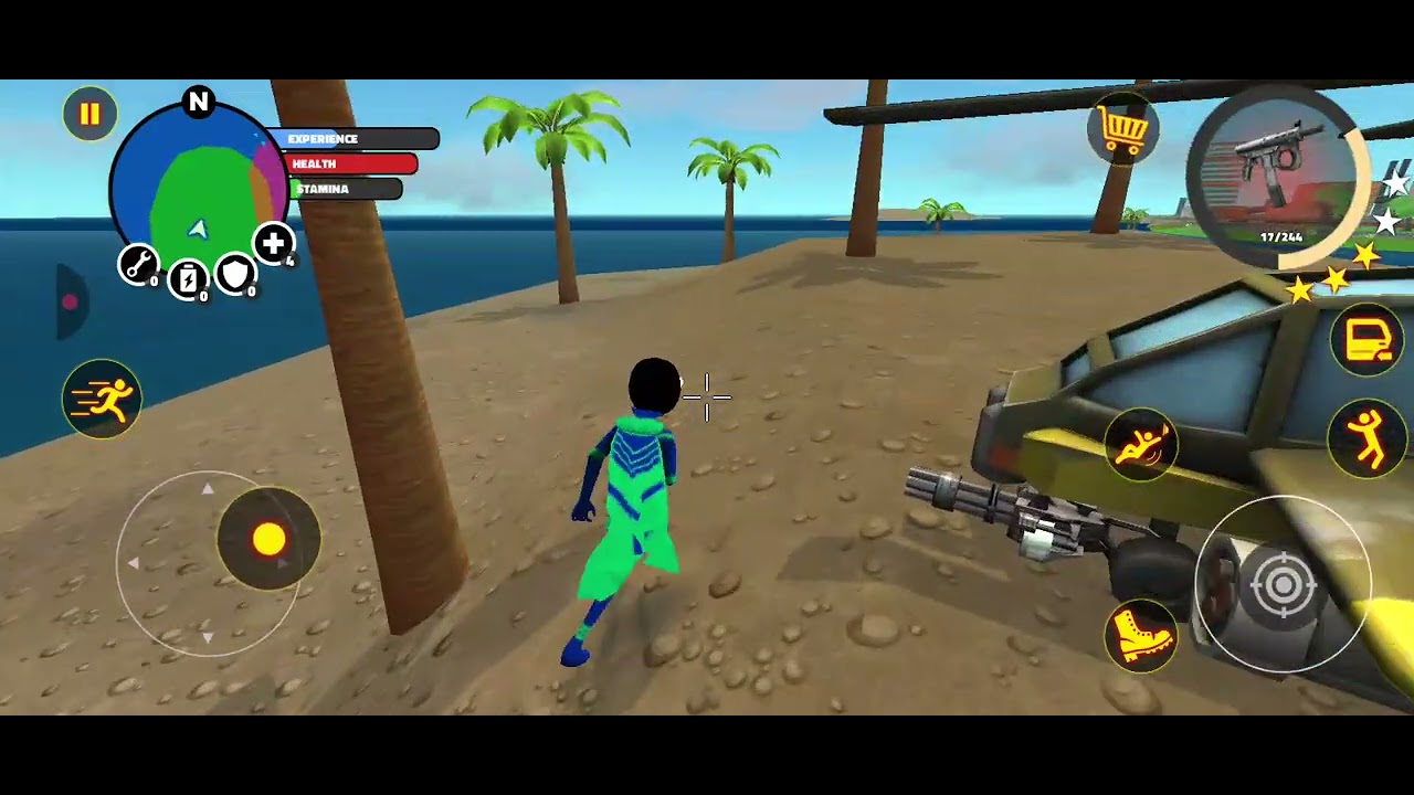 Stakman rope hero vice gameplay 