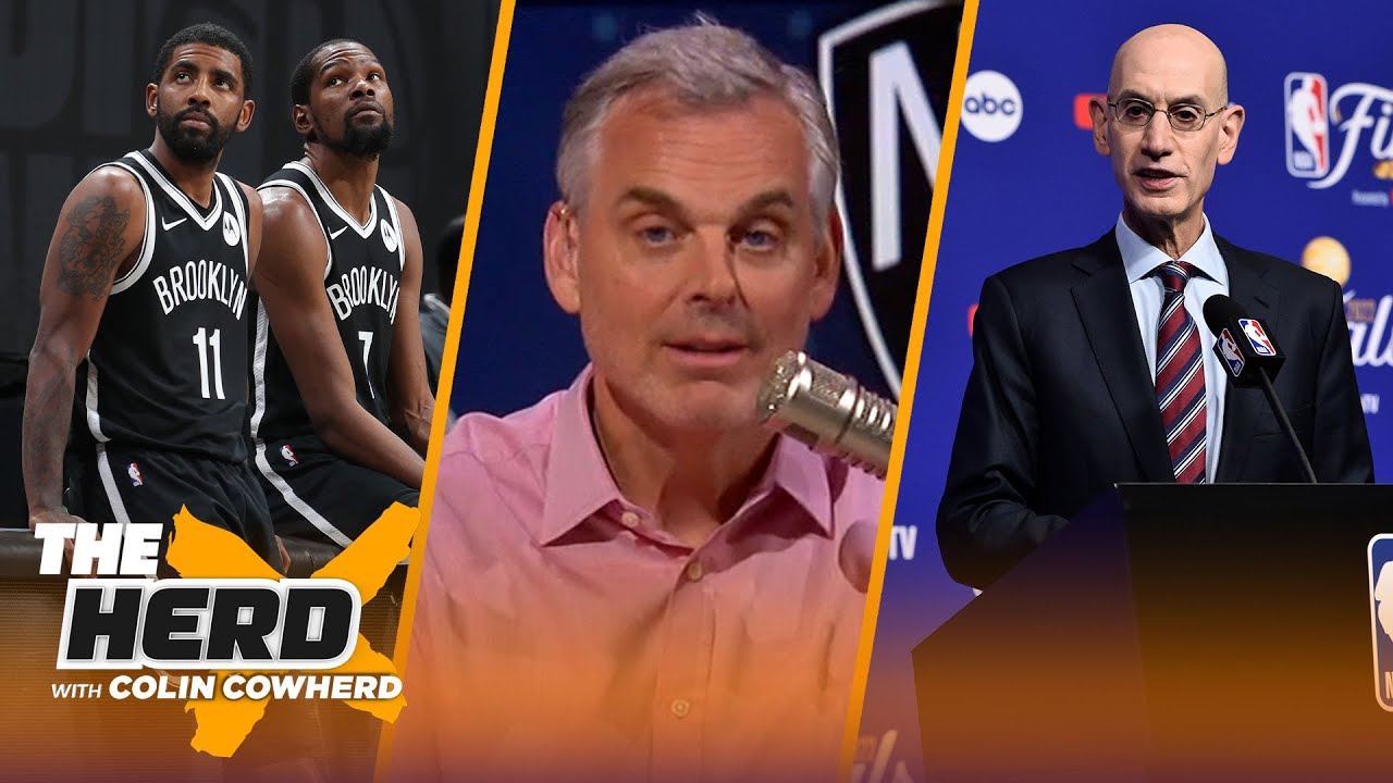 Adam Silver unhappy with KD trade request, Kyrie Irving-Nets era ending .. or not? | NBA | THE HERD