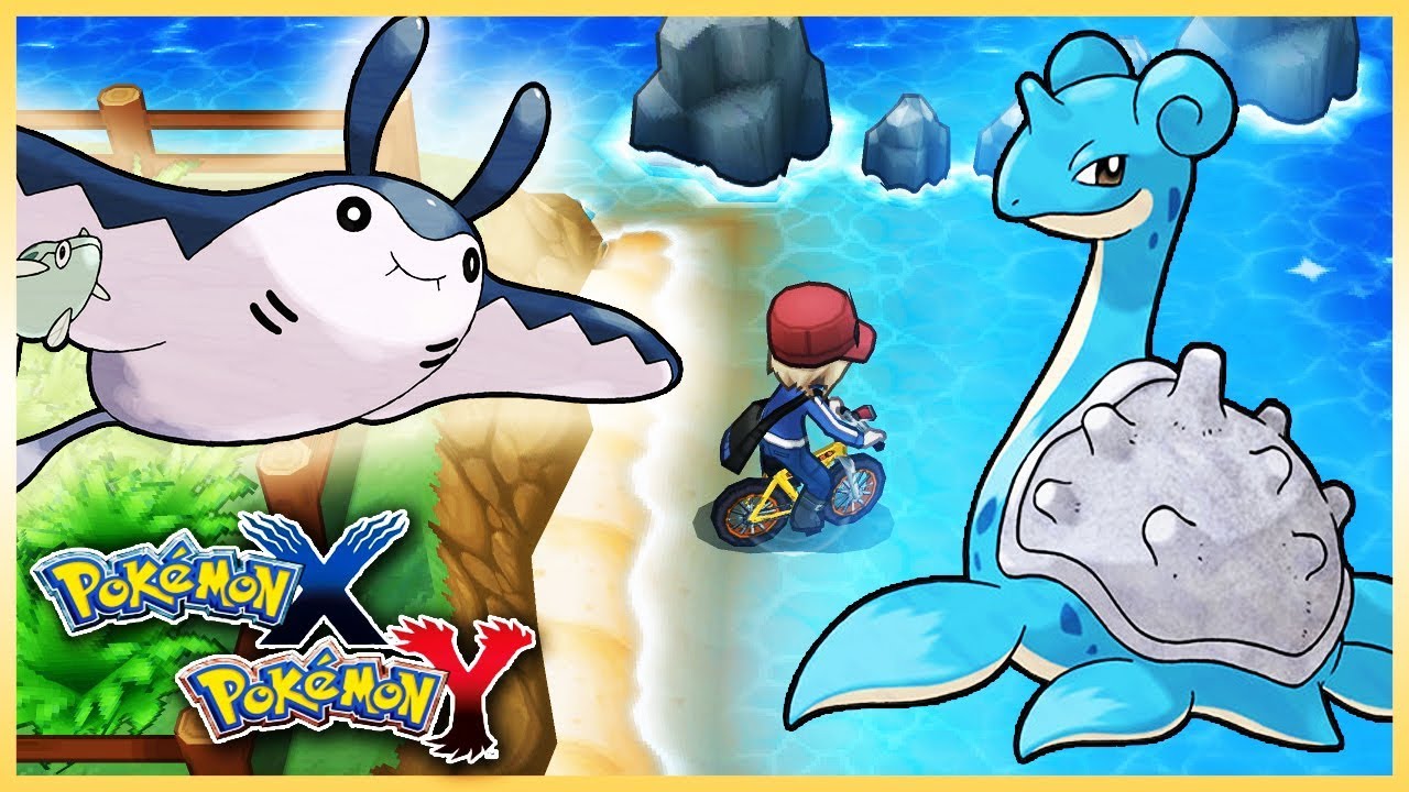 Pokemon X & Y - How to Get Lapras & Mantine