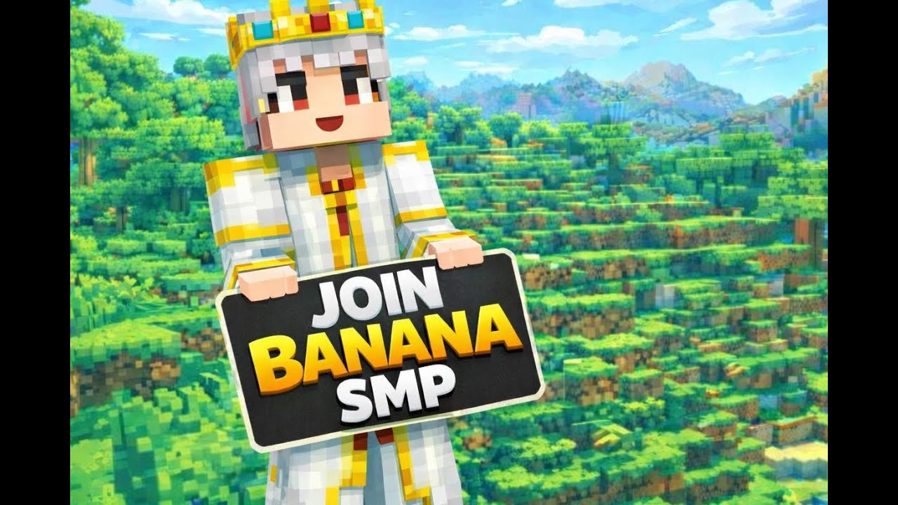 practising in banana smp @minecraft @TechnoGamerzOfficial