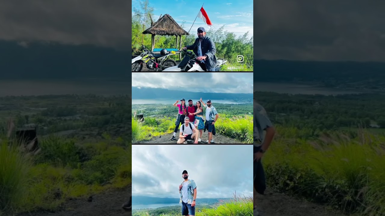 Mount Batur Sunrise Trekk 🌋. #trekking #bali #adventure #mountbatursunsettrekking #reels #viral
