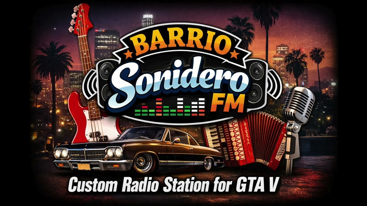 Barrio Sonidero FM – Custom Latin Radio Station for GTA V (Cumbia & Salsa) | Download