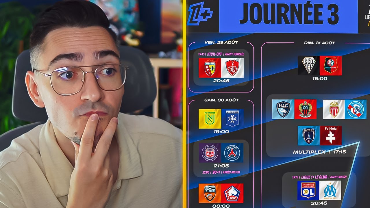 LIGUE 1 J3 : QUI VA S’IMPOSER ? 👀 | ANALYSE & PRONOS