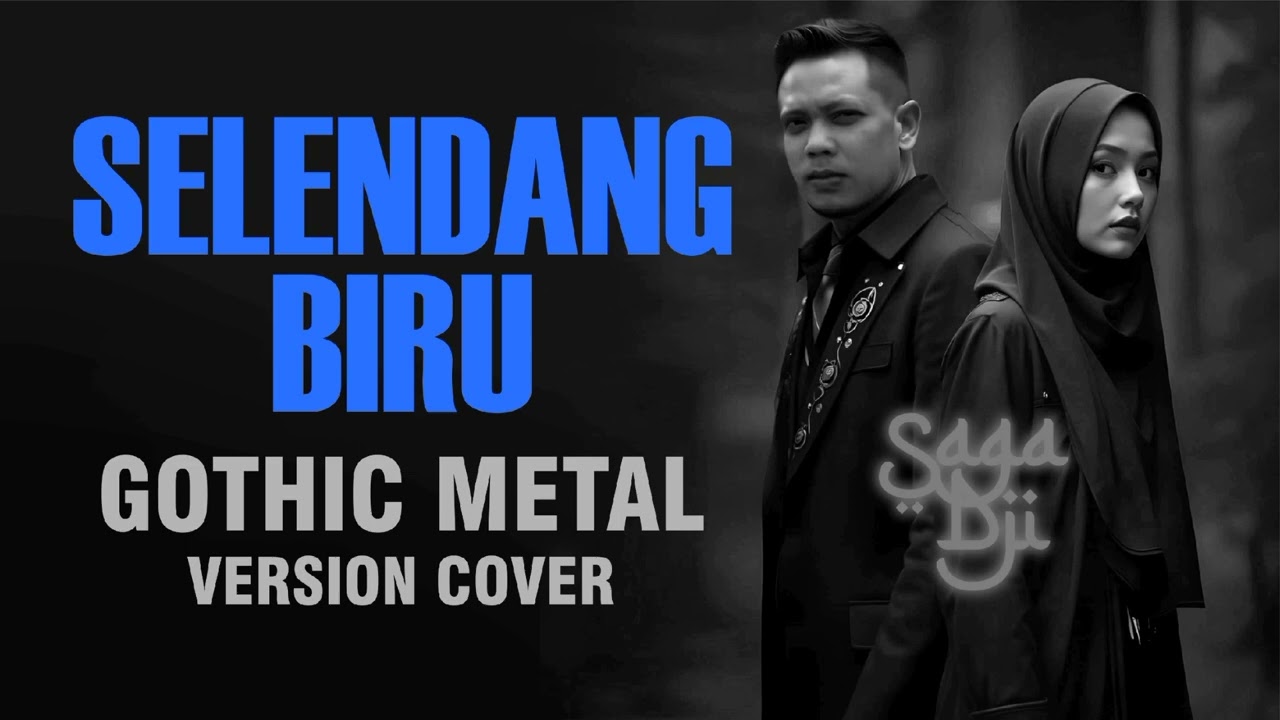 SELENDANG BIRU - GOTHIC METAL VERSION COVER -  SAGA DJI #selendangbiru #sagadji