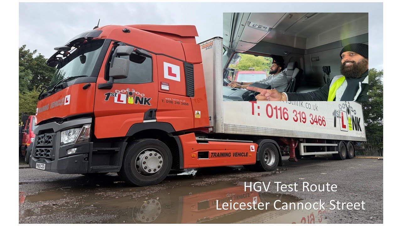 Leicester Cannock Street HGV Test Route 5