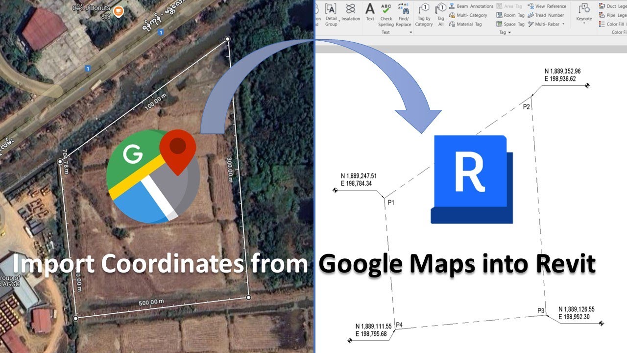 Import Coordinates from Google Maps into Revit (Step-by-Step)
