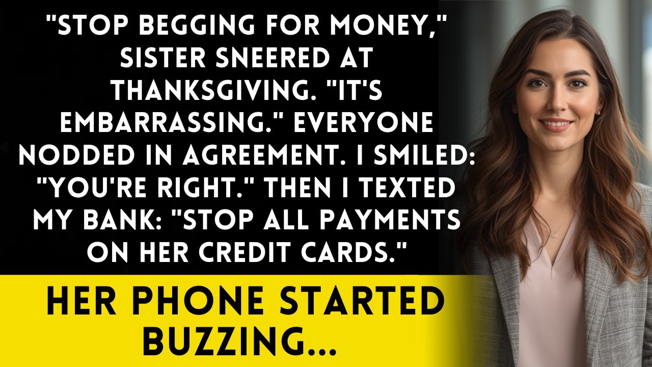 Sister Said 'Stop Asking For Money' At Thanksgiving - I've Been Paying Her $40K Credit Card Debt