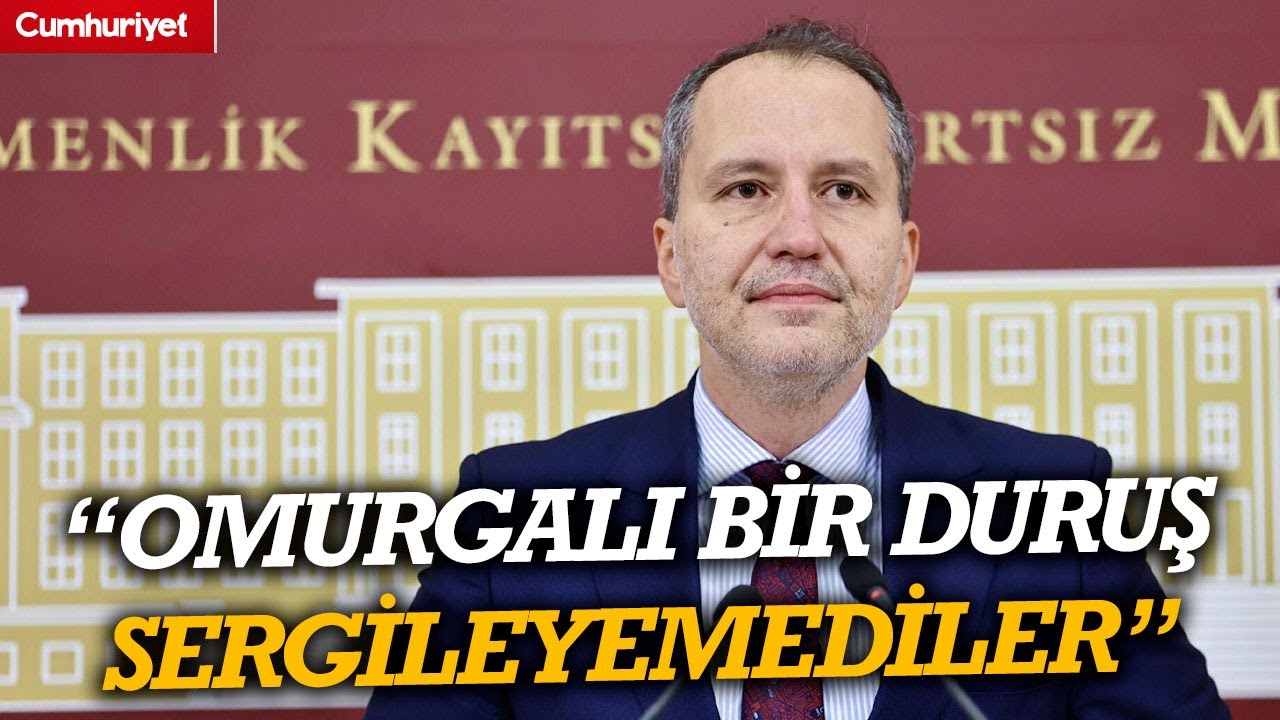 Fatih Erbakan AKP'ye geçen başkanları yerden yere vurdu: Omurgalı bir duruş sergileyemediler