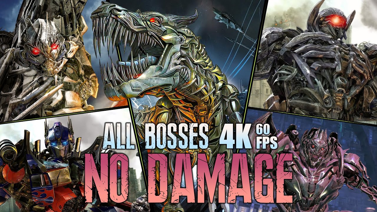 TRANSFORMERS SHADOWS RISING ARCADE ALL BOSSES【SOLO - NO DAMAGE】4K60ᶠᵖˢ with ENDING