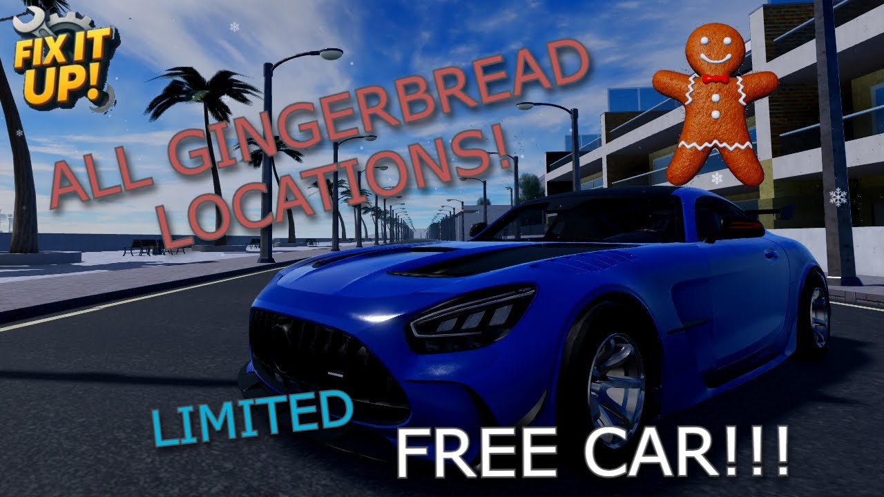 All 30 Gingerbread Locations!! Fix It Up!