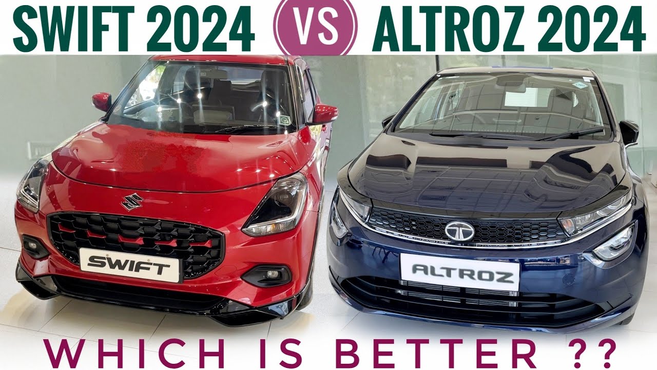 Tata Altroz vs Swift 2024 New Model | New Swift 2024 vs Tata Altroz 2024 | Tata Altroz Base Model