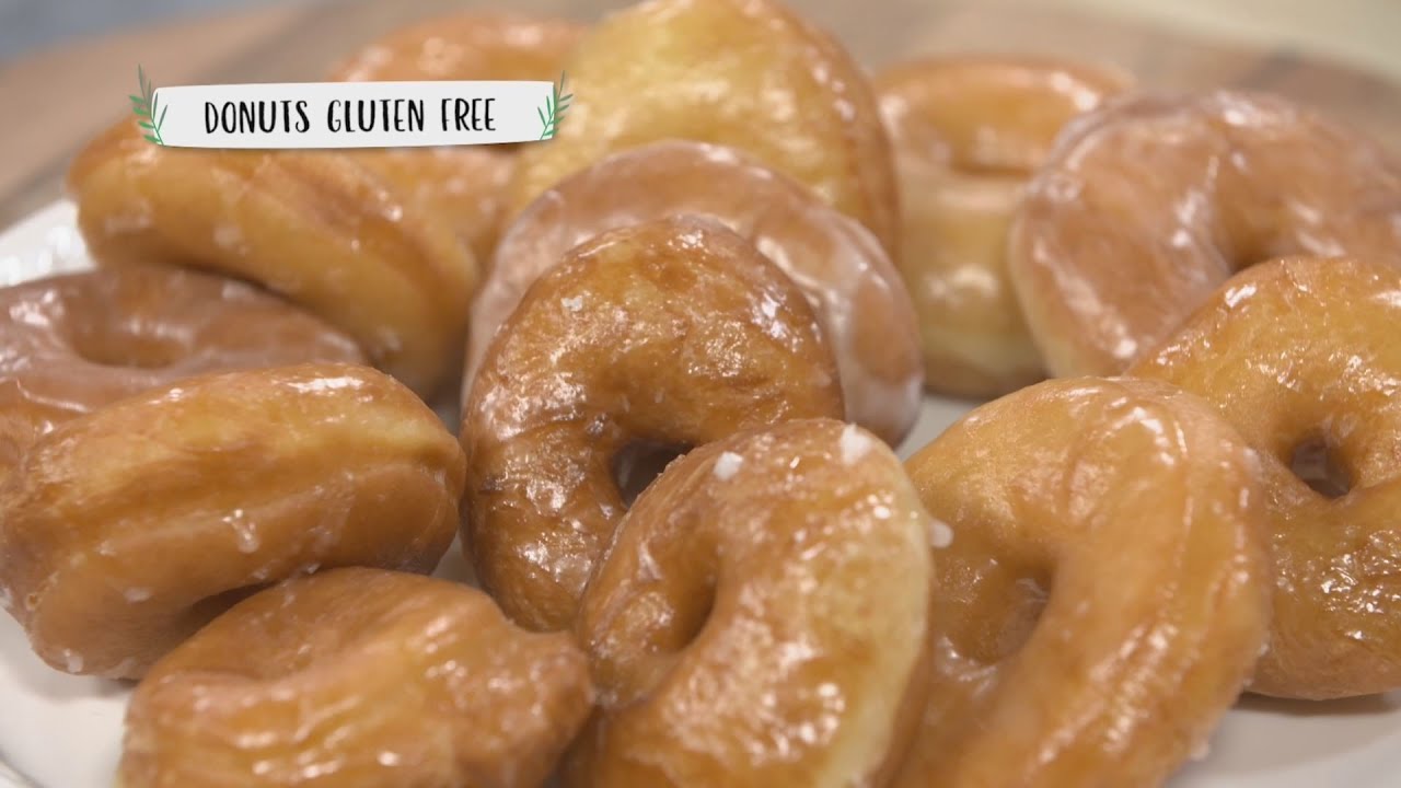 Receta: Donuts caseros sin gluten
