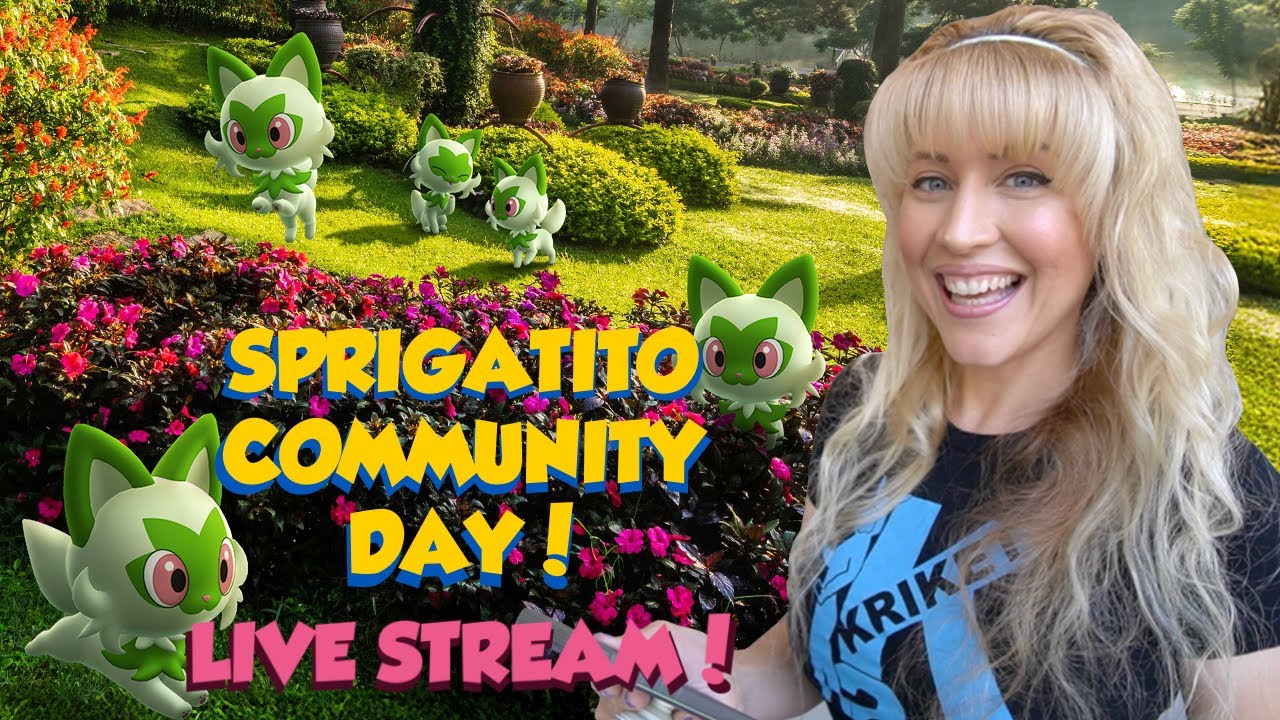 SPRIGATITO COMMUNITY DAY! *NEW* POKÉMON GO FIRST SHINY RELEASE! Pokémon GO LIVE!