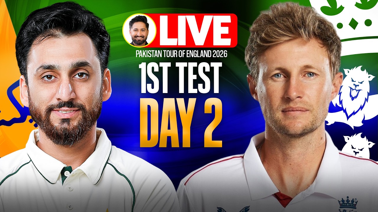 🔴 PAK vs ENG LIVE | Pakistan vs England 1st Test Day 2 | Live Score & Commentary | PAK ALL OUT 171