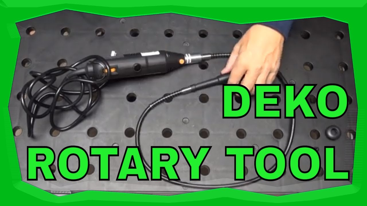 DEKO Rotary Tool Sold Through Amazon Functions Like A Dremel