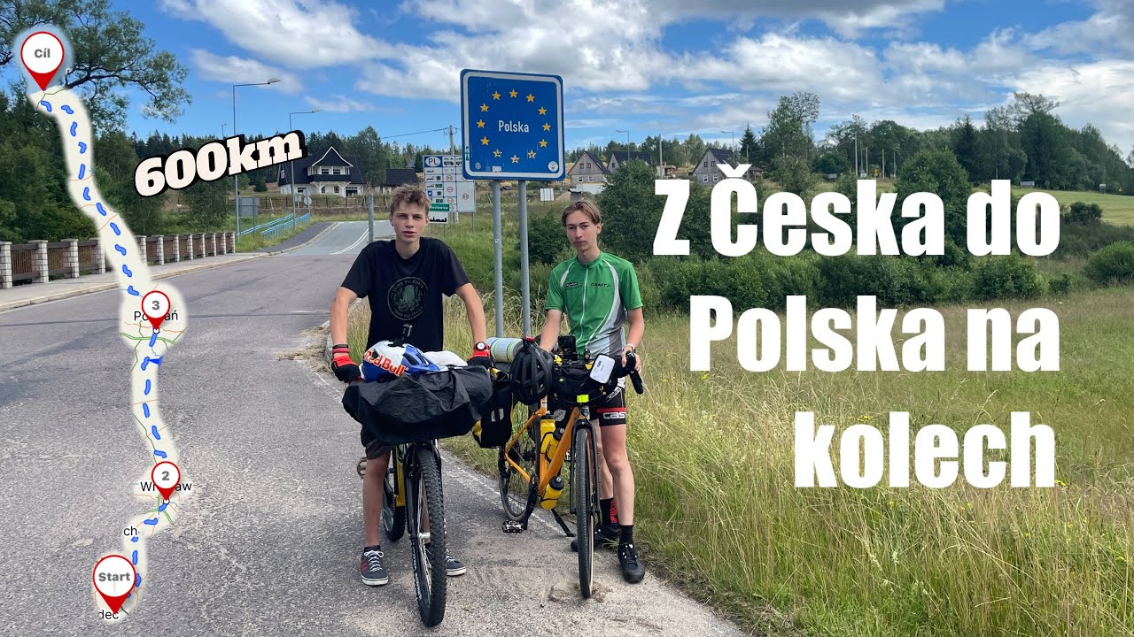 Z Česka do Polska k moři na kolech 🇵🇱🌊🚴‍♂️🚴‍♂️🇨🇿 @DomTour_231