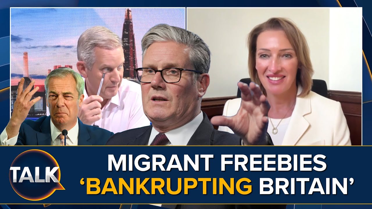 Starmer's Migrant Freebies 'Bankrupting Britain' | Reform UK's Sarah Pochin