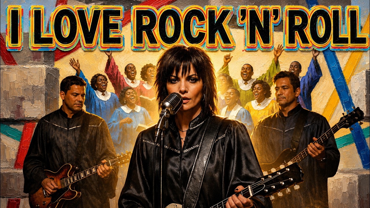 QUITE LIKE — I LOVE ROCK ’N’ ROLL (Gospel church style) 🎸🕯️🔥